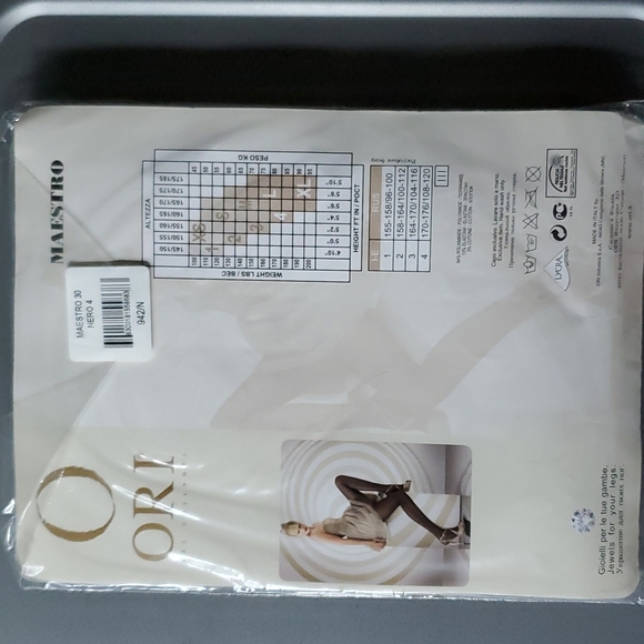 Ori tights in black, size 4 - Picture 2 of 4
